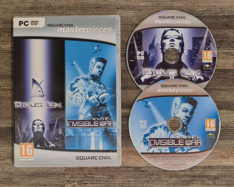 Deus Ex + Deus Ex Invisible War Double pack for PC