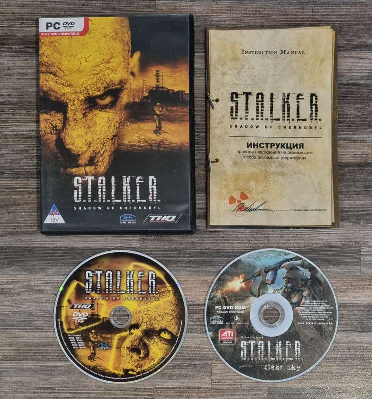 Stalker Shadow of Chernobyl and Clear Sky for PC