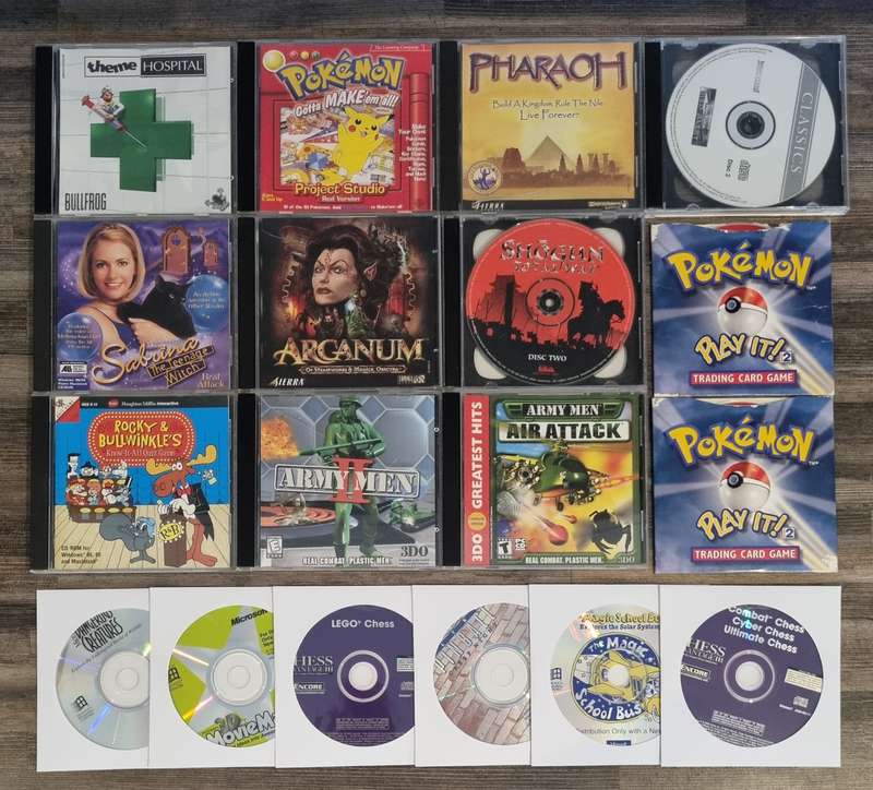 PC Games + Manuals Bundle