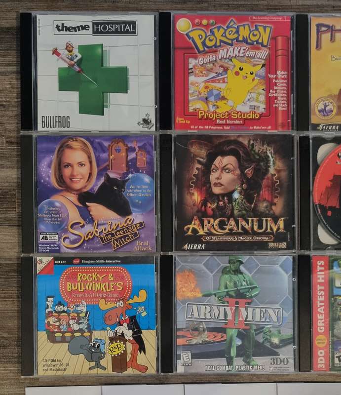 PC Games + Manuals Bundle