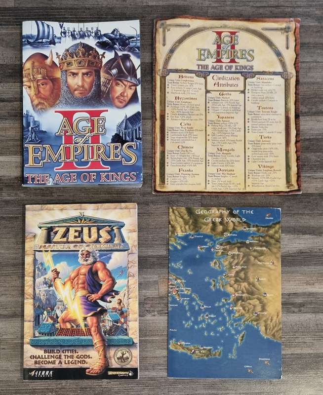 PC Games + Manuals Bundle