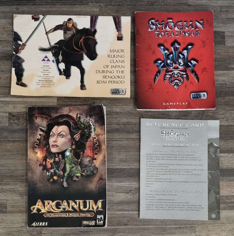 PC Games + Manuals Bundle