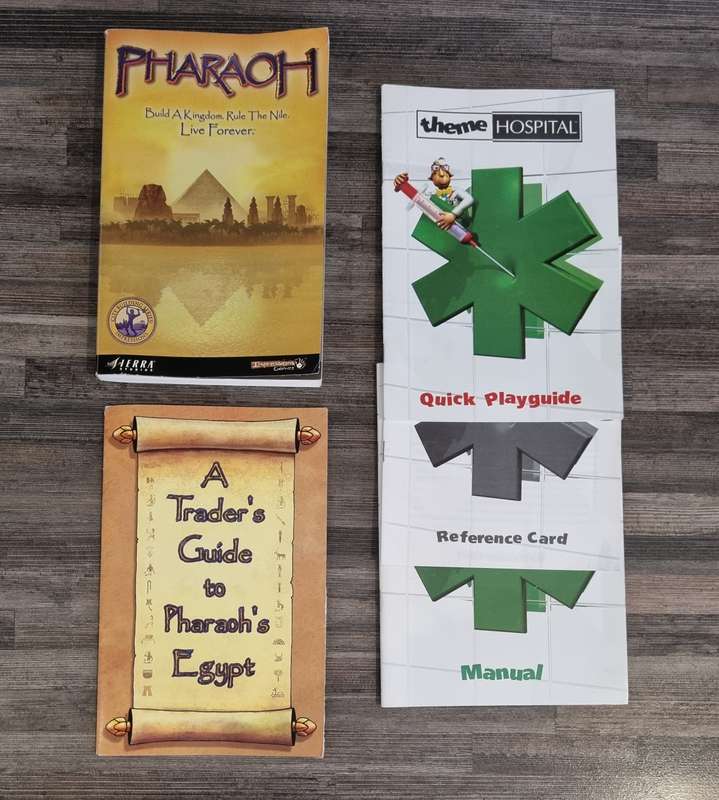 PC Games + Manuals Bundle