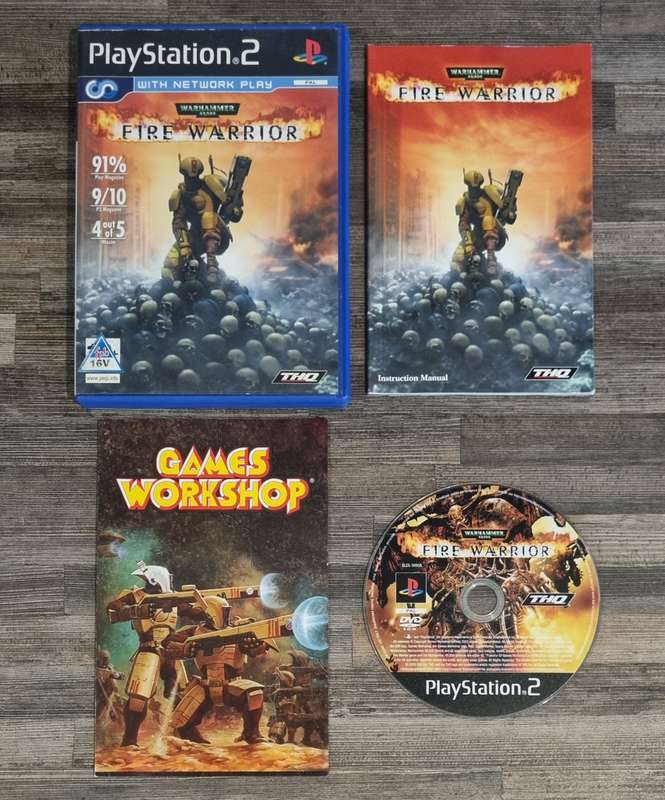Warhammer 40,000 Fire Warrior for PS2 - Complete