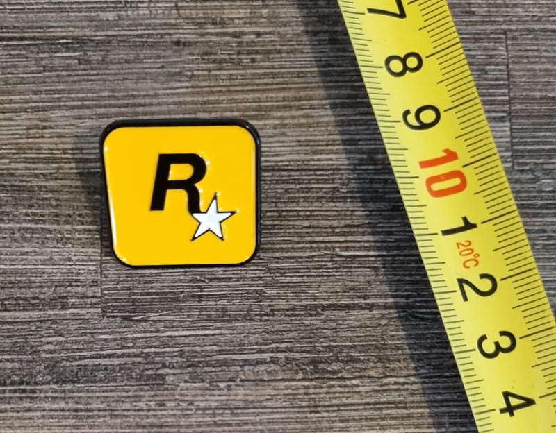 Rockstar Games Enamel Pin