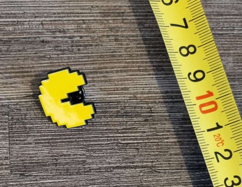 Pacman Enamel Pin