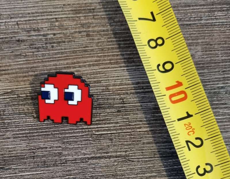 Pacman Ghost Enamel Pin
