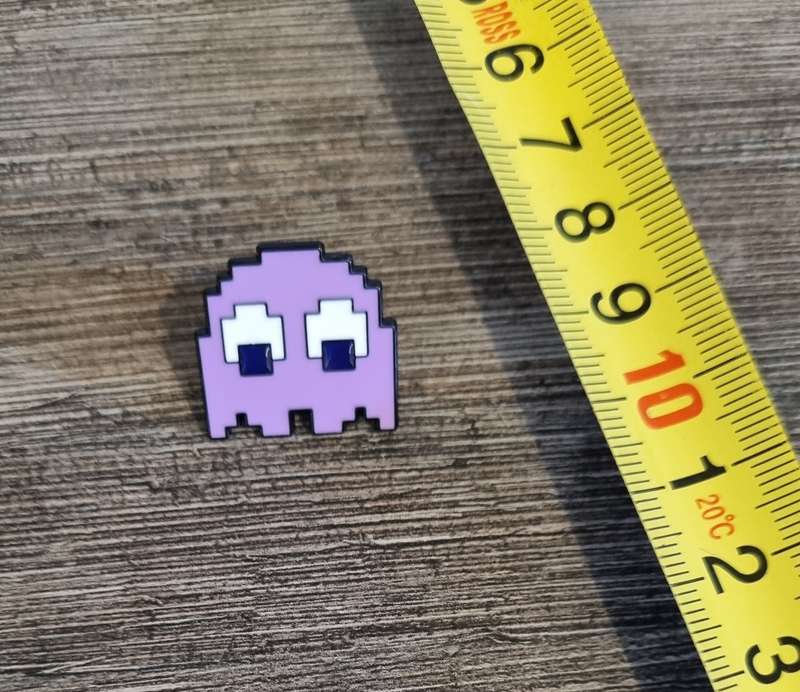 Pacman Ghost Enamel Pin