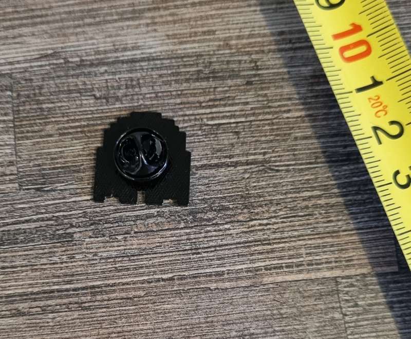 Pacman Ghost Enamel Pin