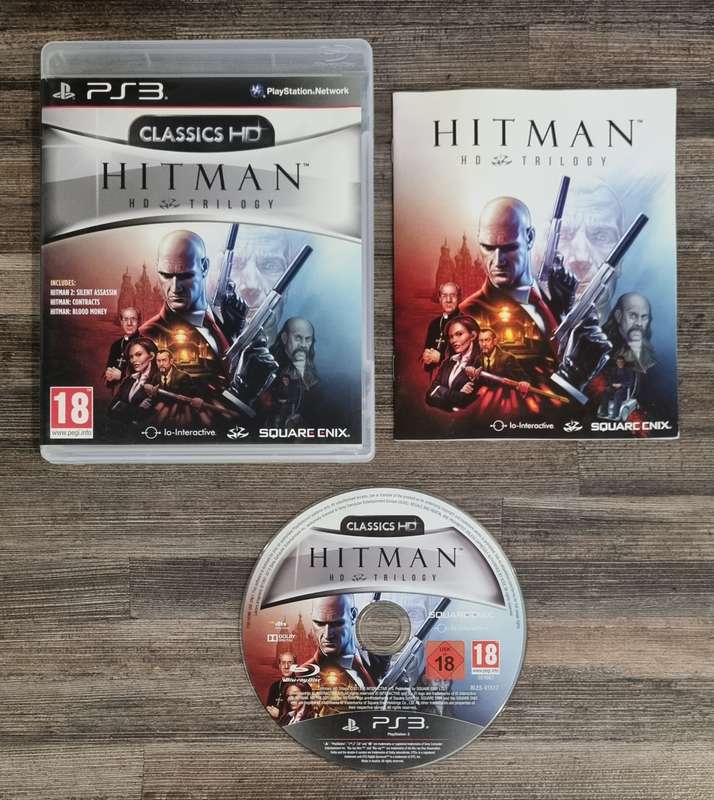 Hitman HD Trilogy for PS3 - Complete