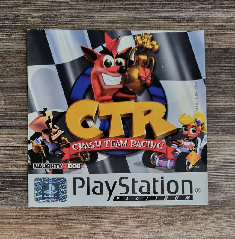 Cover Art for Crash Team Racing on PS1