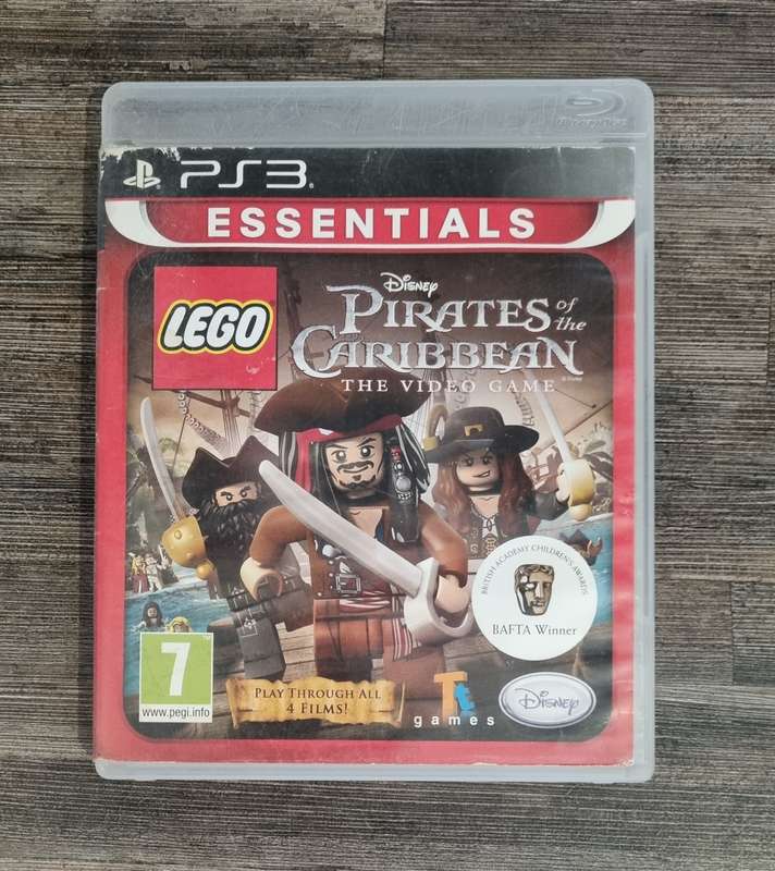 Lego Pirates of the Caribbean for PS3 - Scratched
