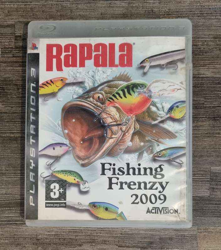 Rapala Fishing Frenzy 2009 for PS3 - Scratched
