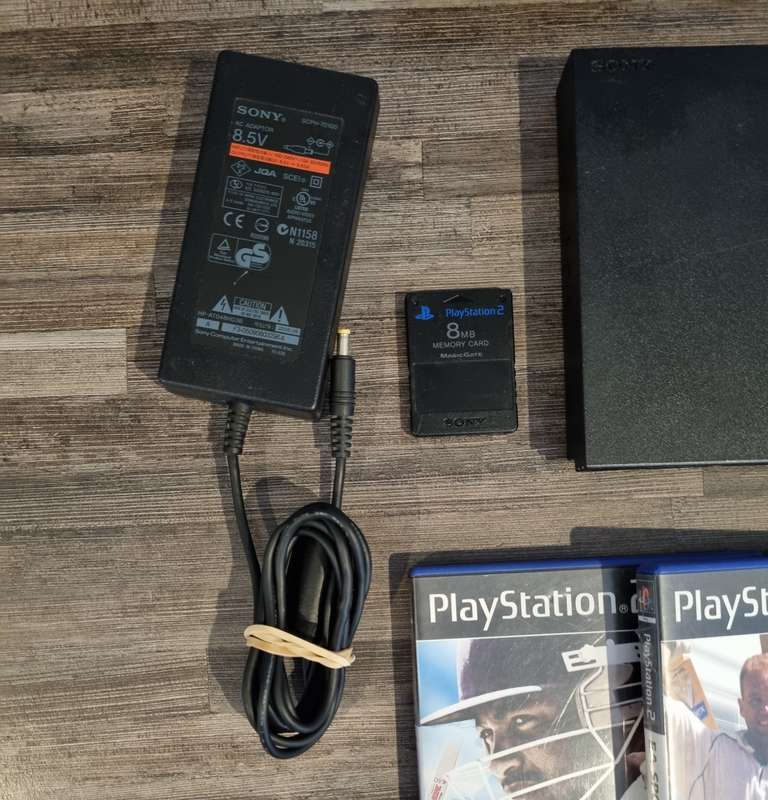 PS2 Console + Games Bundle