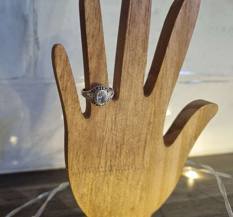925 Sterling Silver Ring - Size L