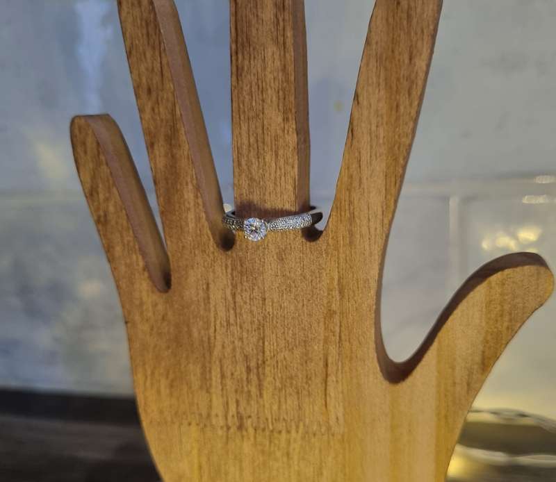 925 Sterling Silver Ring - Size Q