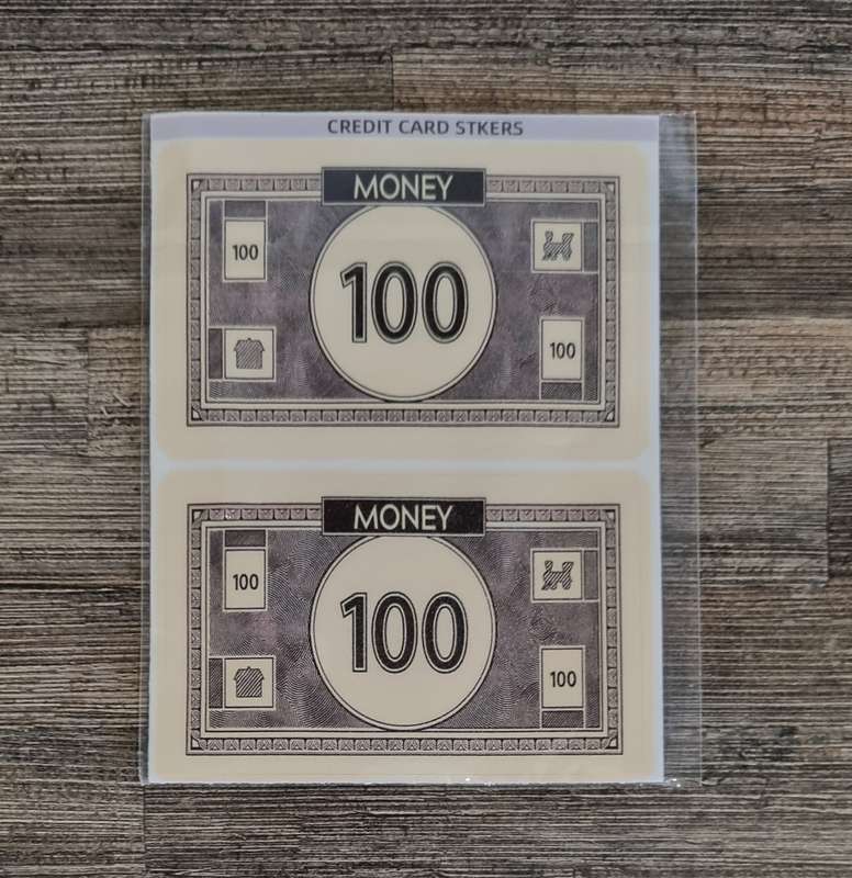 Monopoly Money Credit Card Skin