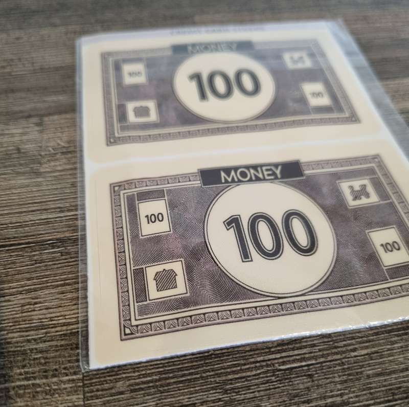 Monopoly Money Credit Card Skin