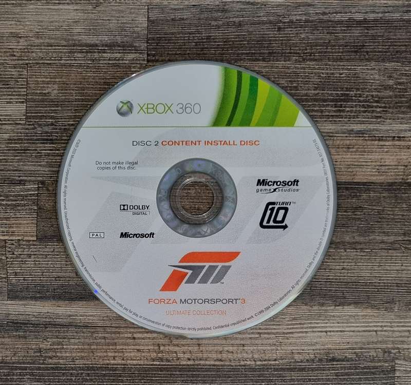 Forza 3 Install Disc for Xbox 360