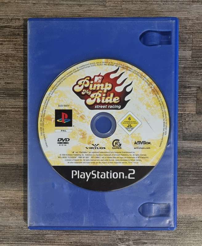 Pimp My Ride for PS2 - Scratched