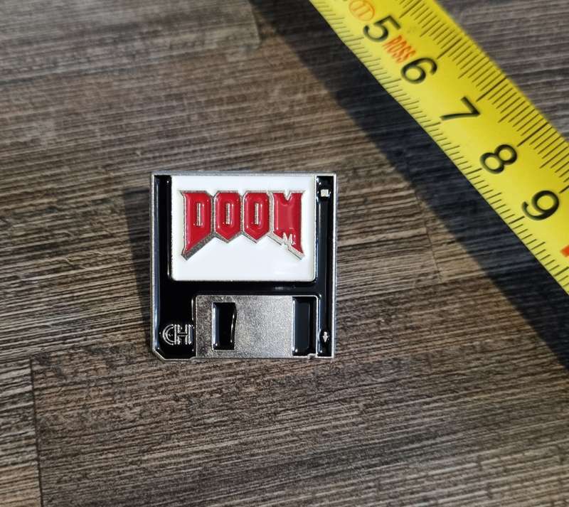 Doom Enamel Pin