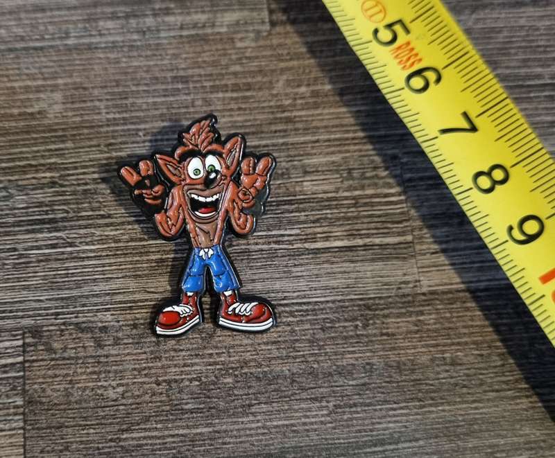 Crash Bandicoot Enamel Pin