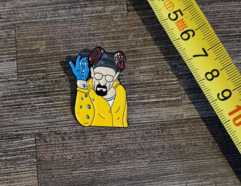 Walter White Sprinkle Enamel Pin