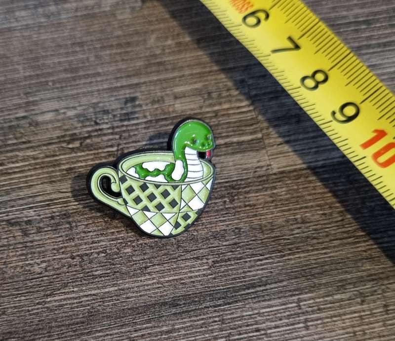 Harry Potter Slytherin Tea Cup Enamel Pin