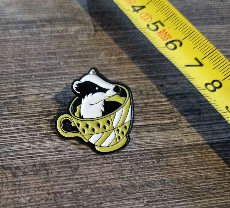 Harry Potter Hufflepuff Tea Cup Enamel Pin