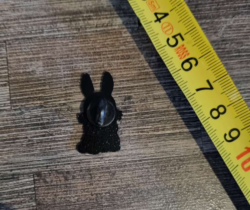 Strawberry Bunny Rabbit Enamel Pin
