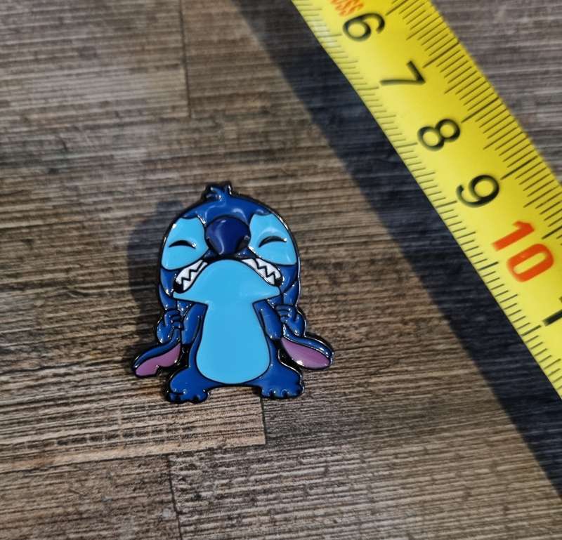 Angry Stitch Enamel Pin