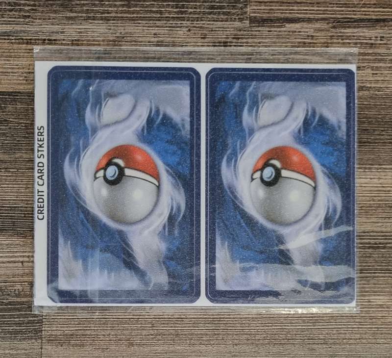 Pokémon Card Credit Card Skin