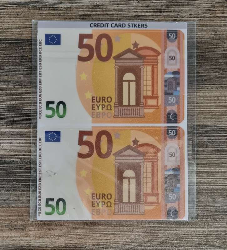 50 Euro Credit Card Skin