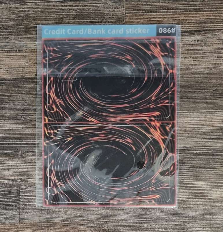 Yugioh Card Credit Card Skin