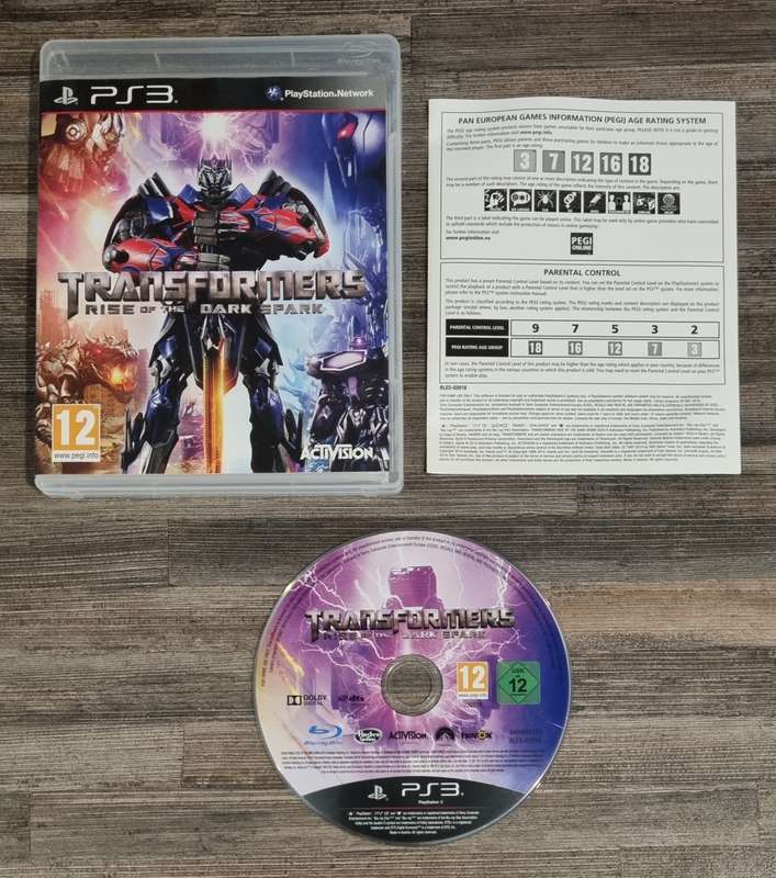 Transformers Rise of the Dark Spark for PS3 - Complete