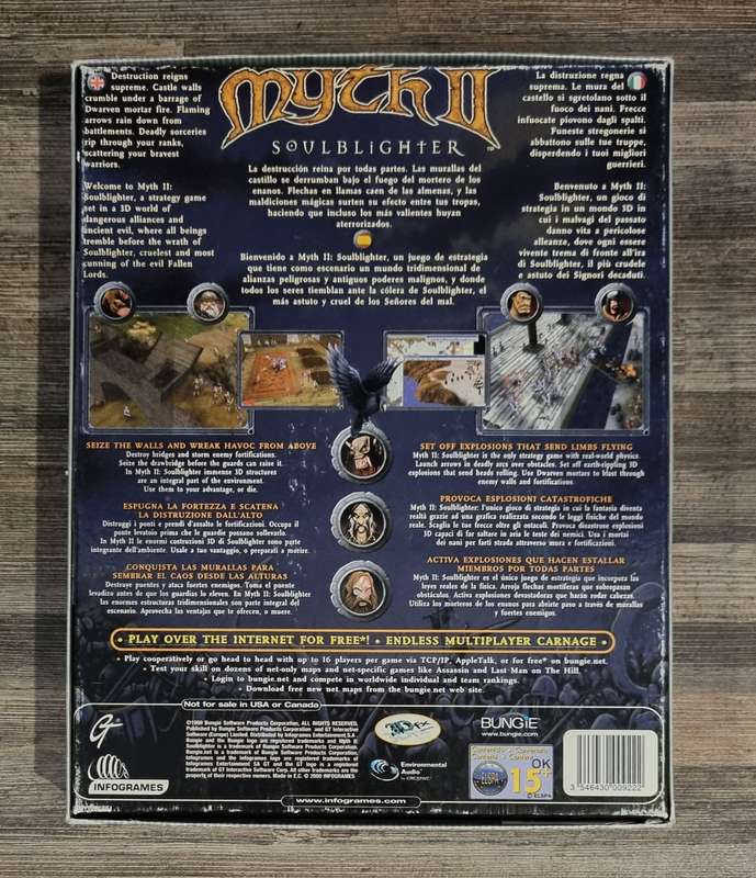 Myth 2 Soulblighter for PC - Complete