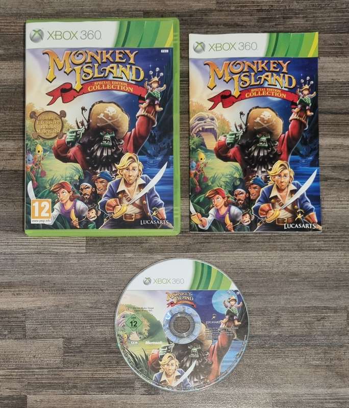 Monkey Island Special Edition Collection for Xbox 360 - Complete