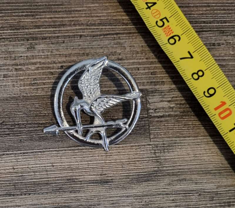 Mocking Jay Pin - Silver