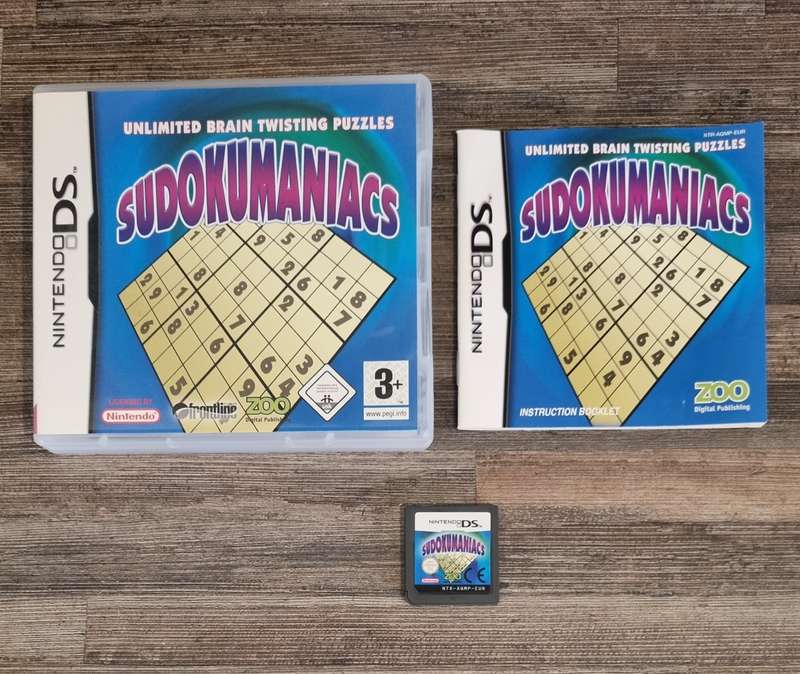 Sudokumaniacs for Nintendo DS - Complete
