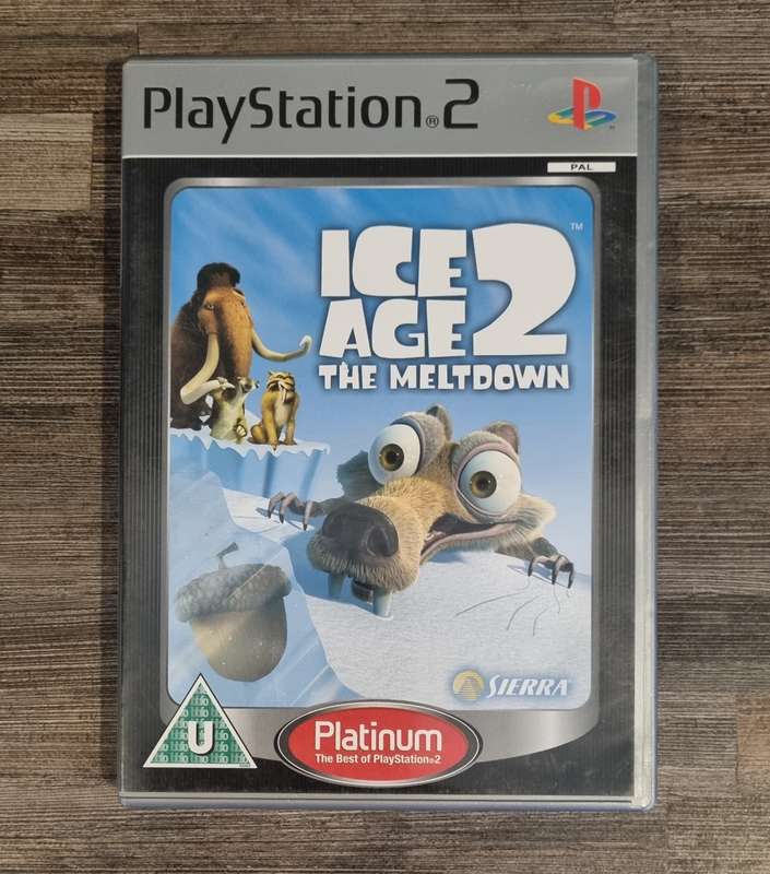 Ice Age 2 The Meltdown for PS2 - Scratched