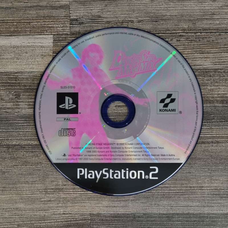 Dancing Stage Mega Mix for PS2 - Scratched