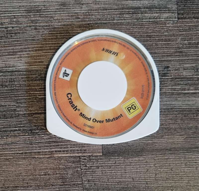 Crash Mind Over Mutant for PSP - Disc Only