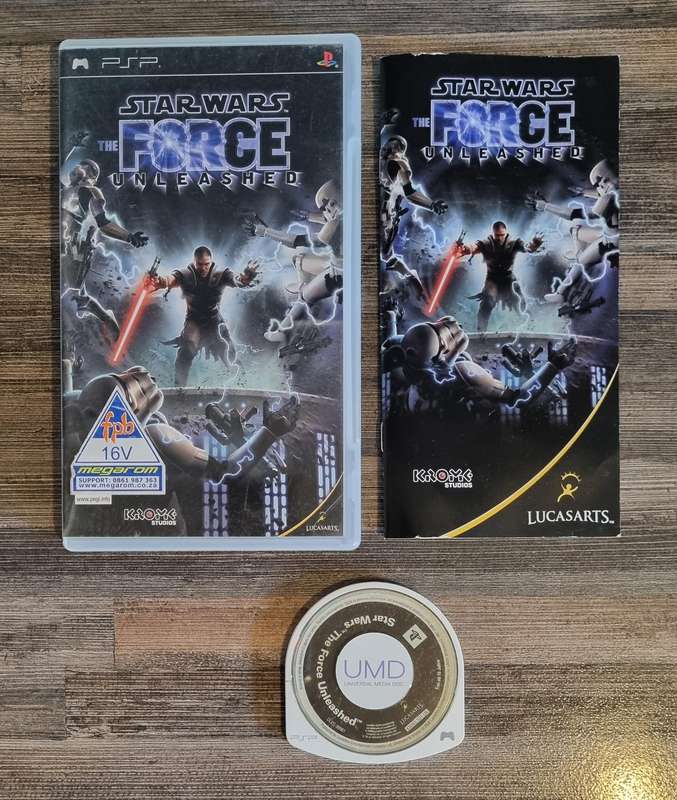 Star Wars Force Unleashed for PSP - Complete