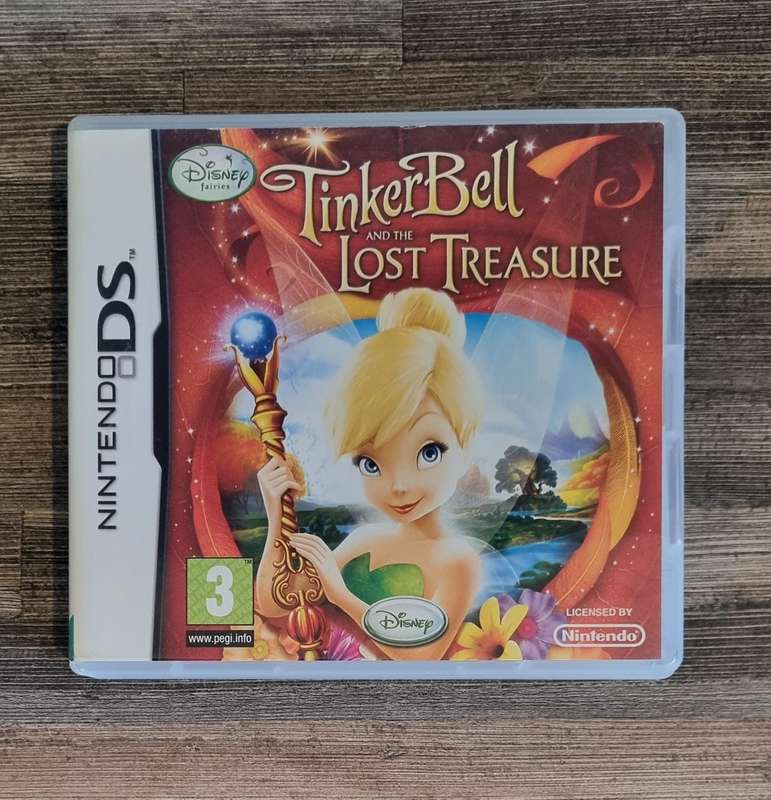 Cover Art + Case for Tinker Bell and The Lost Treasure for Nintendo DS