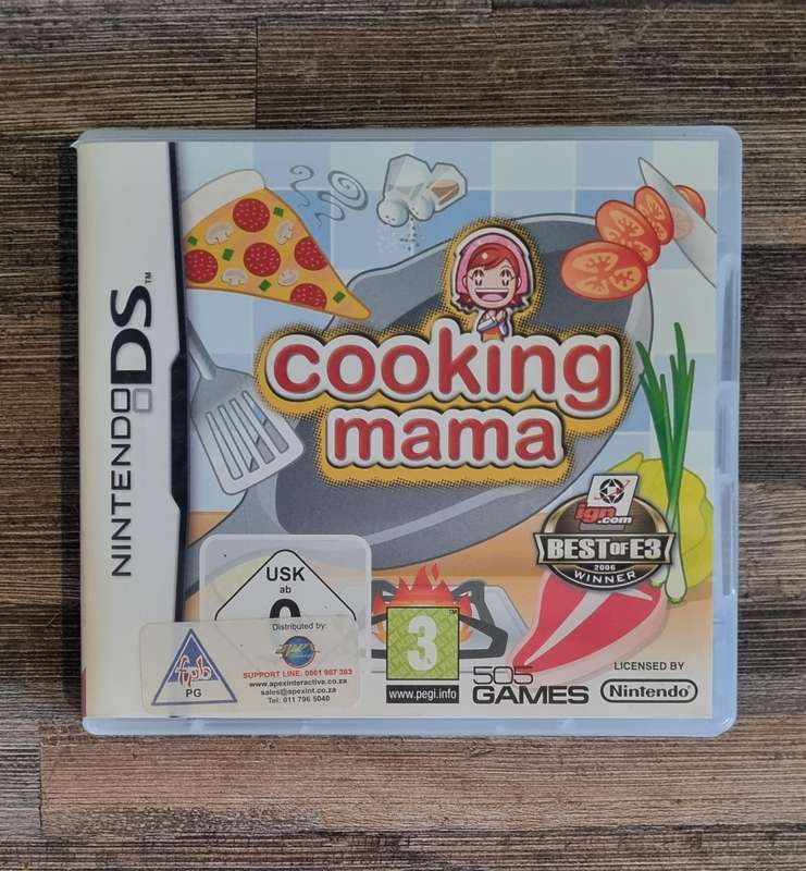 Cover Art + Case for Cooking Mama for Nintendo DS