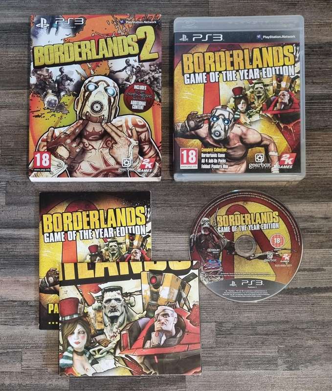 Borderlands 2 Game of the Year Edition for PS3 - Complete