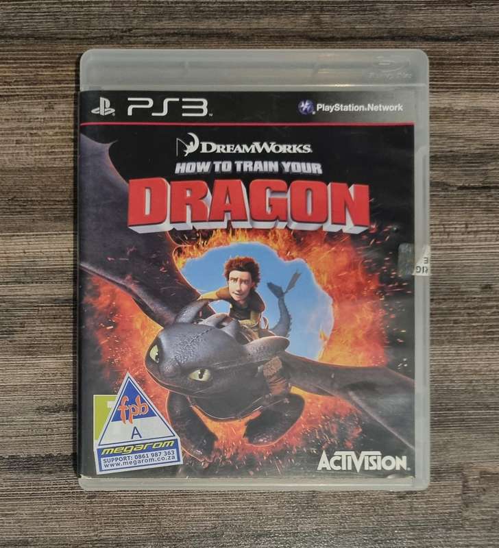 How to Train Your Dragon for PS3 - Scratched