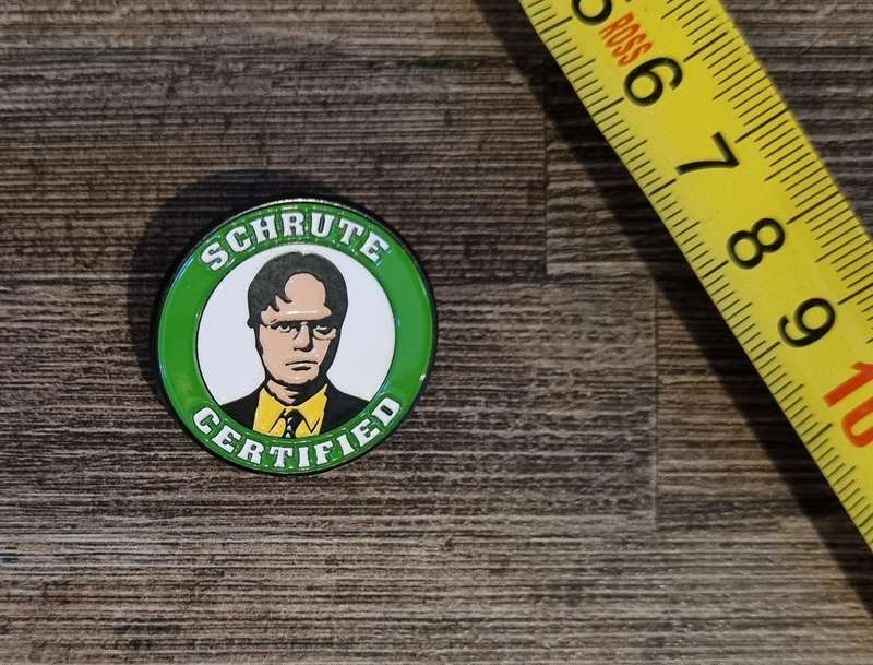 Schrutte Certified Enamel Pin