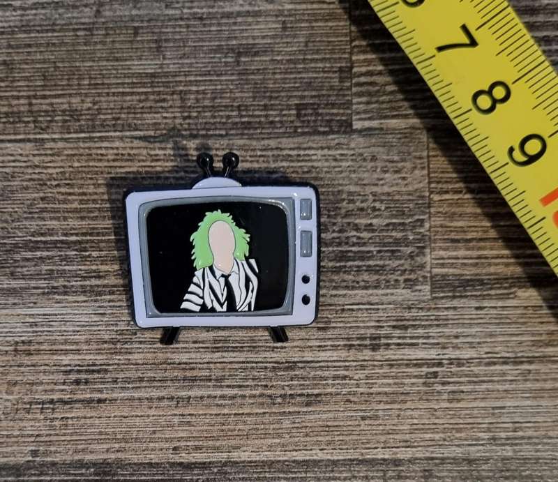 Beetlejuice Enamel Pin