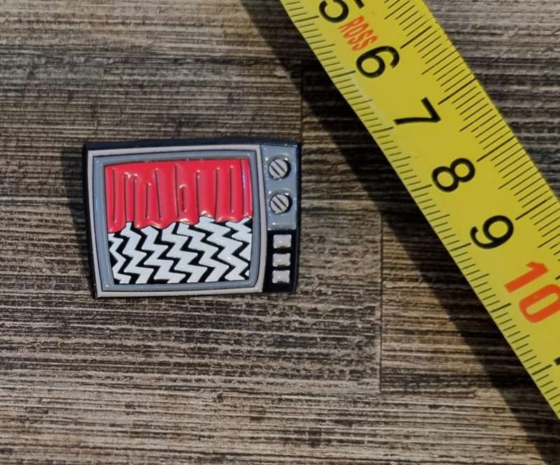 Red Room Enamel Pin